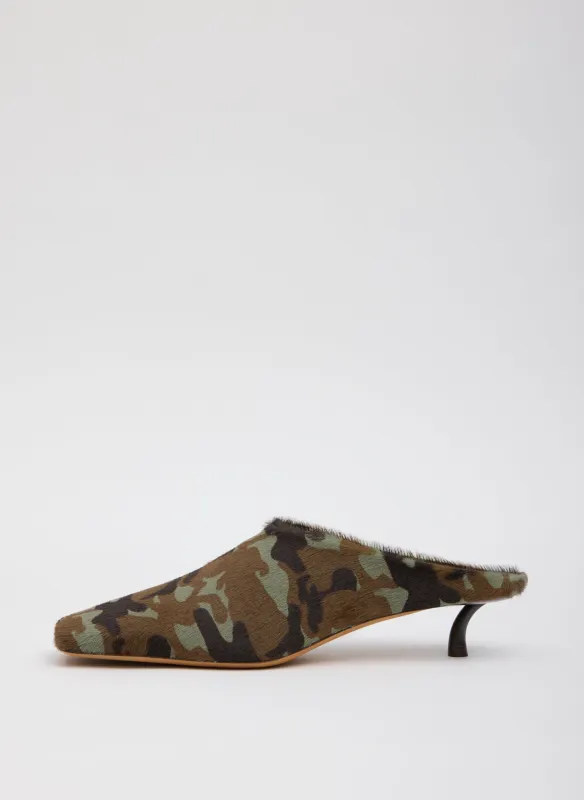 Gwinnett Camouflage Mule made by Tibi