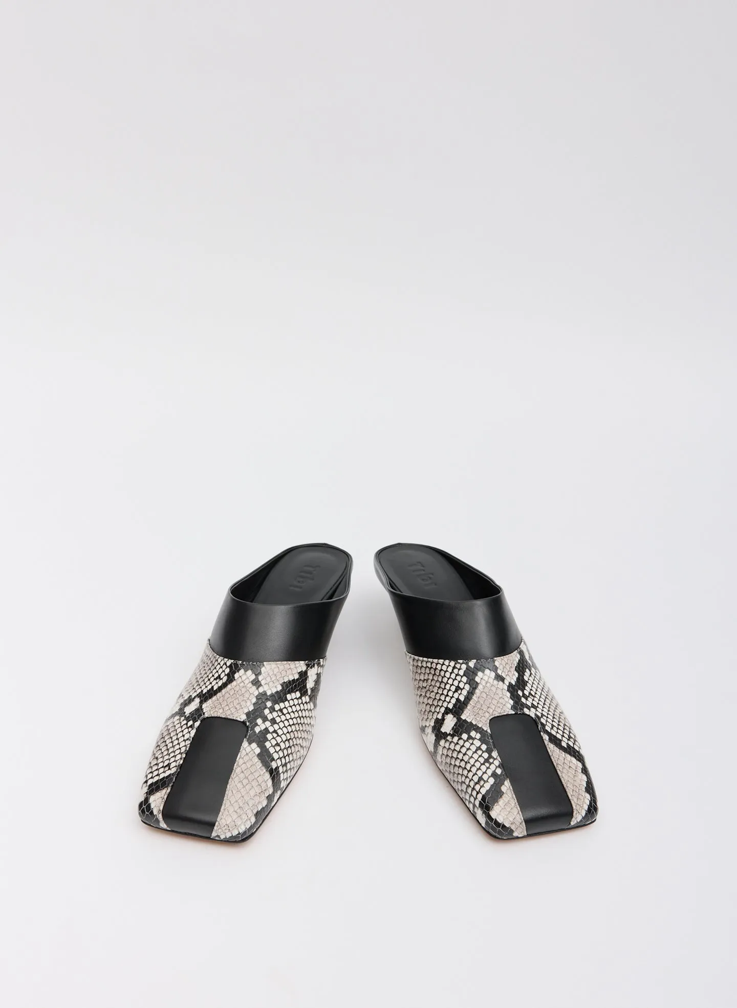 Gwinnett Snake Embossed Illusion Mule sold by Tibi product image thumbnail 5