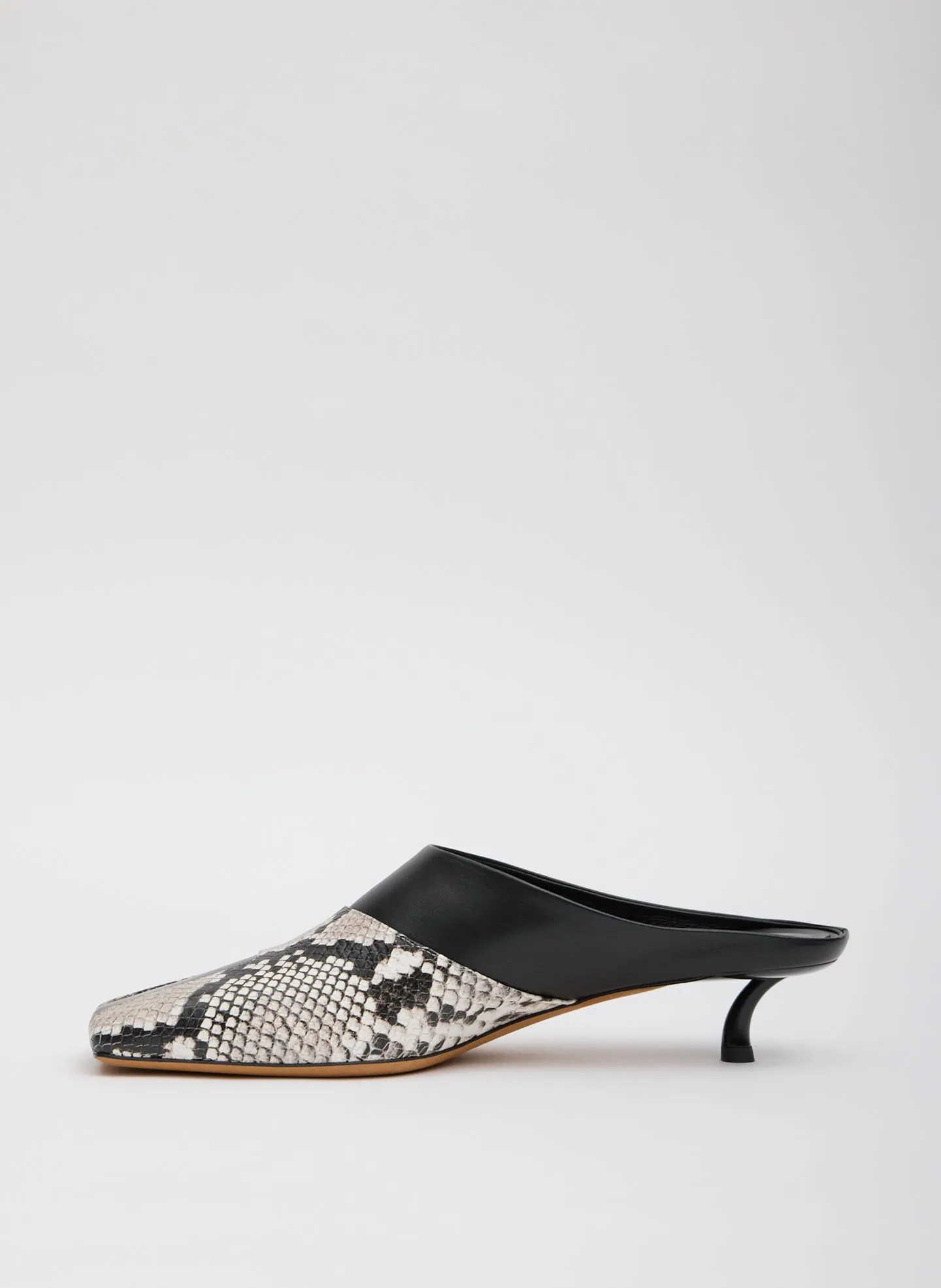 Gwinnett Snake Embossed Illusion Mule sold by Tibi product image thumbnail 3