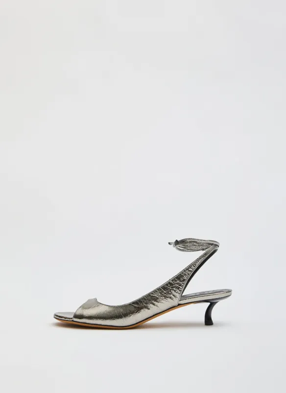 Keating Metallic Heel made by Tibi