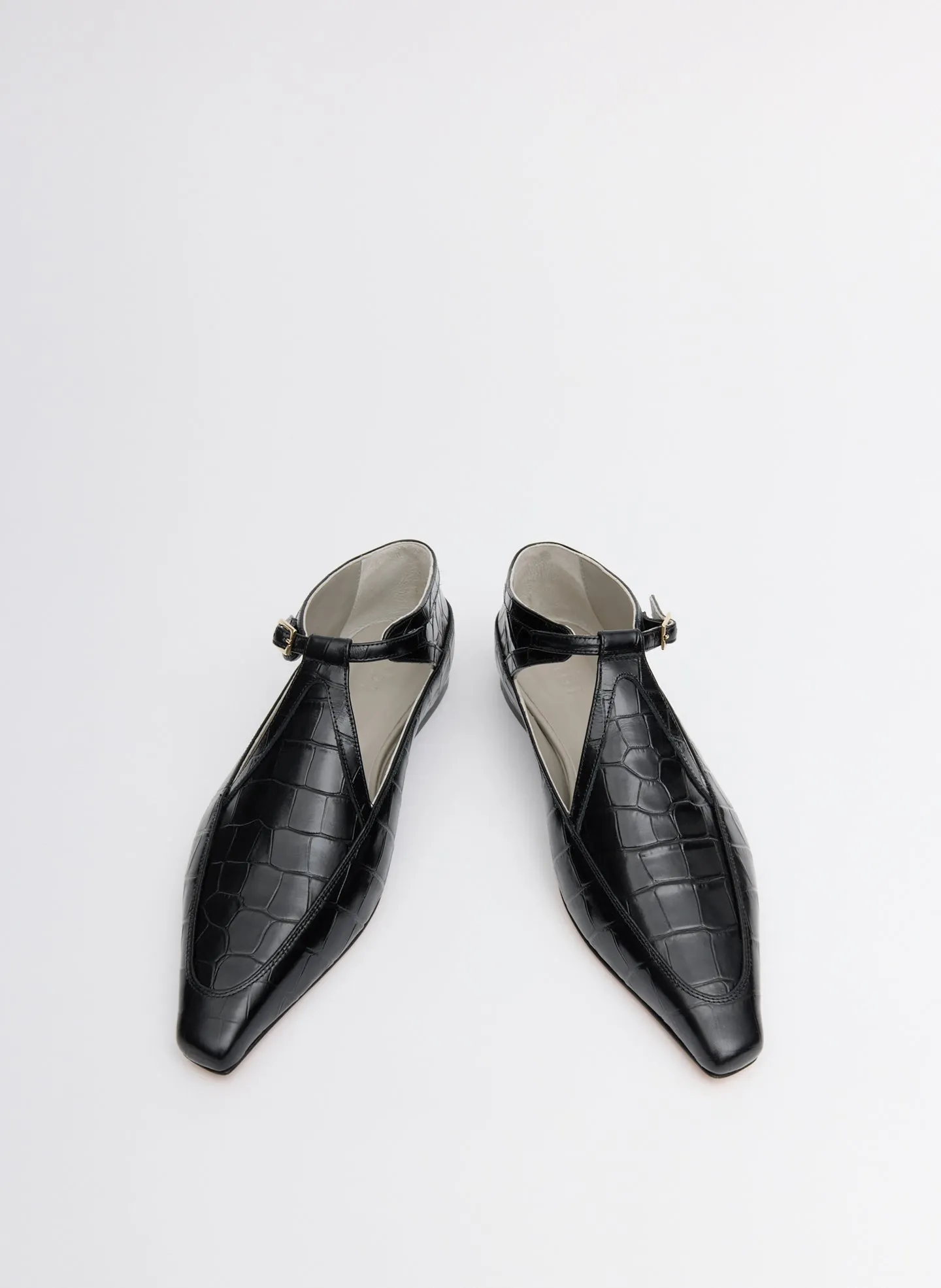 Somerset Crocodile Embossed Flat sold by Tibi product image thumbnail 5