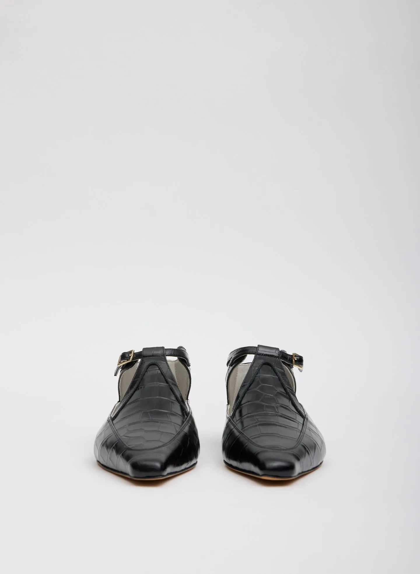 Somerset Crocodile Embossed Flat sold by Tibi product image thumbnail 2