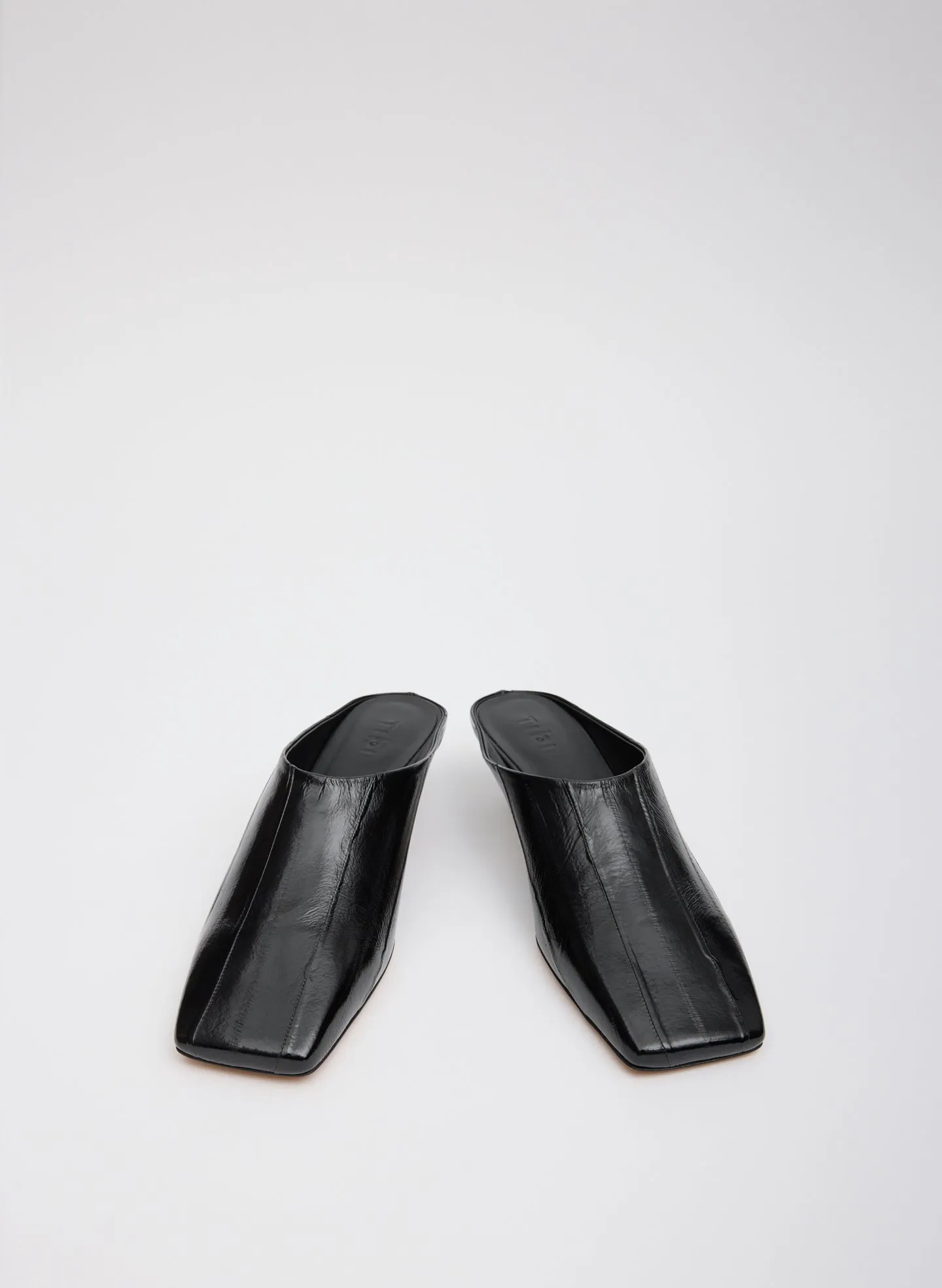 Gwinnett Eel Skin Mule sold by Tibi product image thumbnail 5