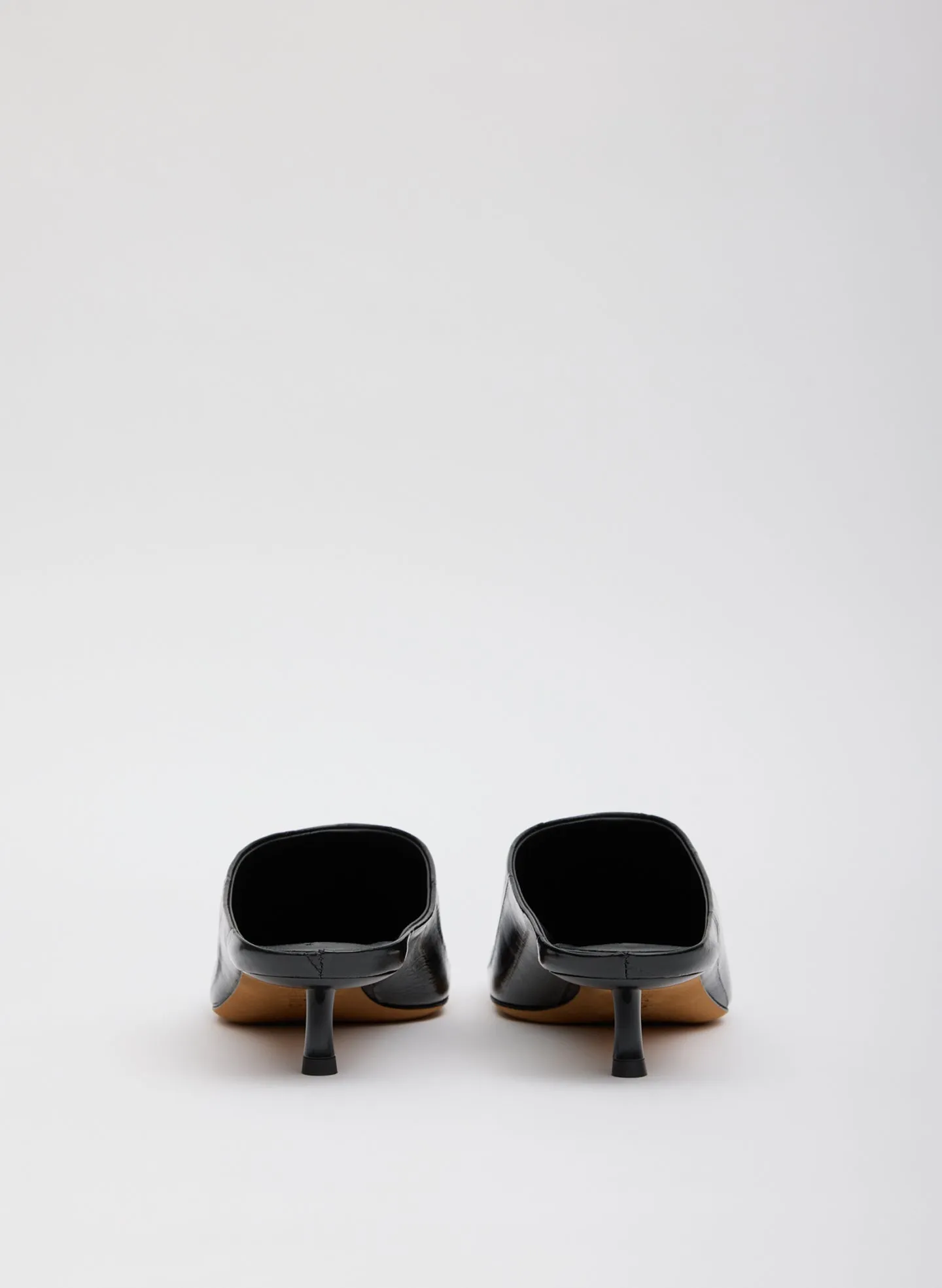 Gwinnett Eel Skin Mule sold by Tibi product image thumbnail 4