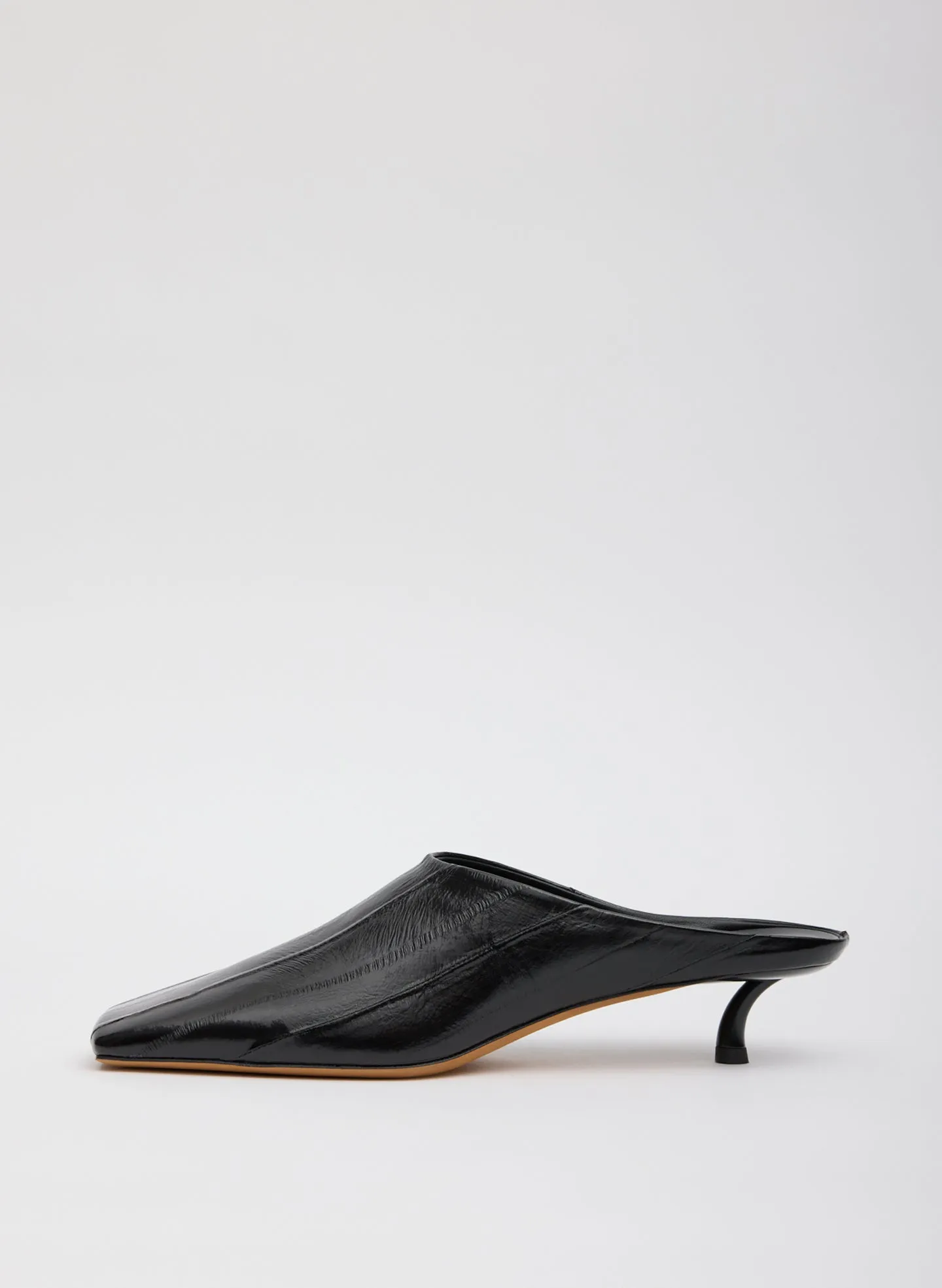 Gwinnett Eel Skin Mule sold by Tibi