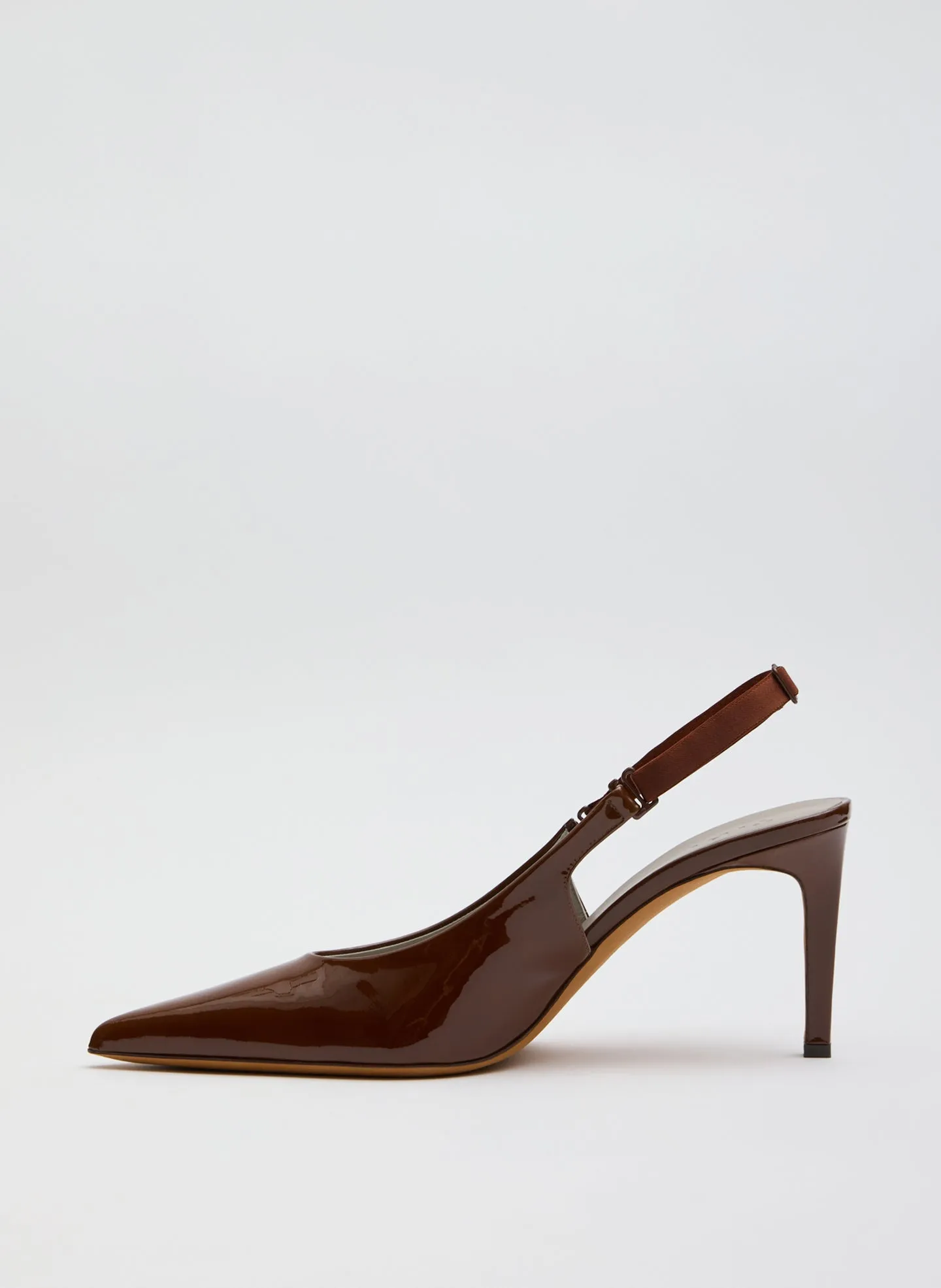 Beasley Patent Heel sold by Tibi