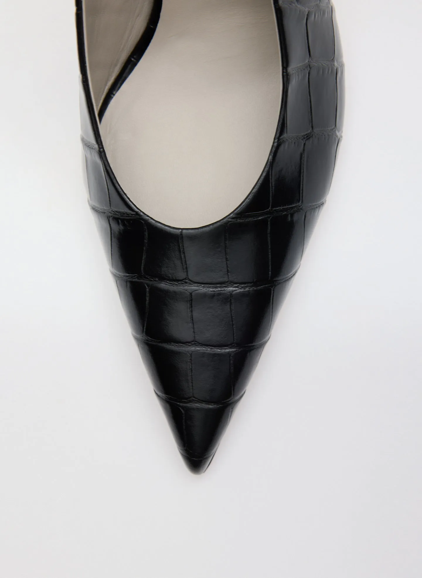 Beasley Crocodile Embossed Heel sold by Tibi product image thumbnail 5