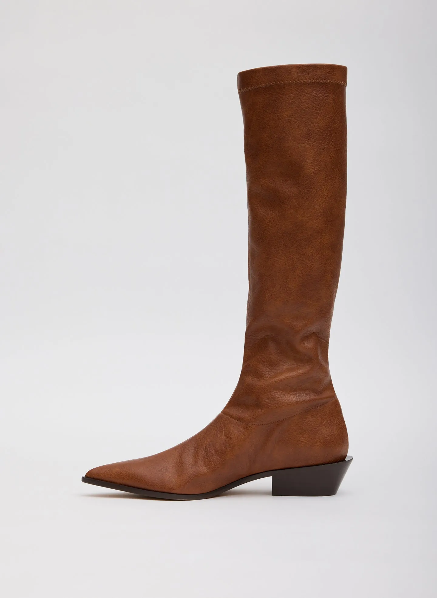 Faux Leather Bronson Boot - Narrow Calf sold by Tibi product image thumbnail 3