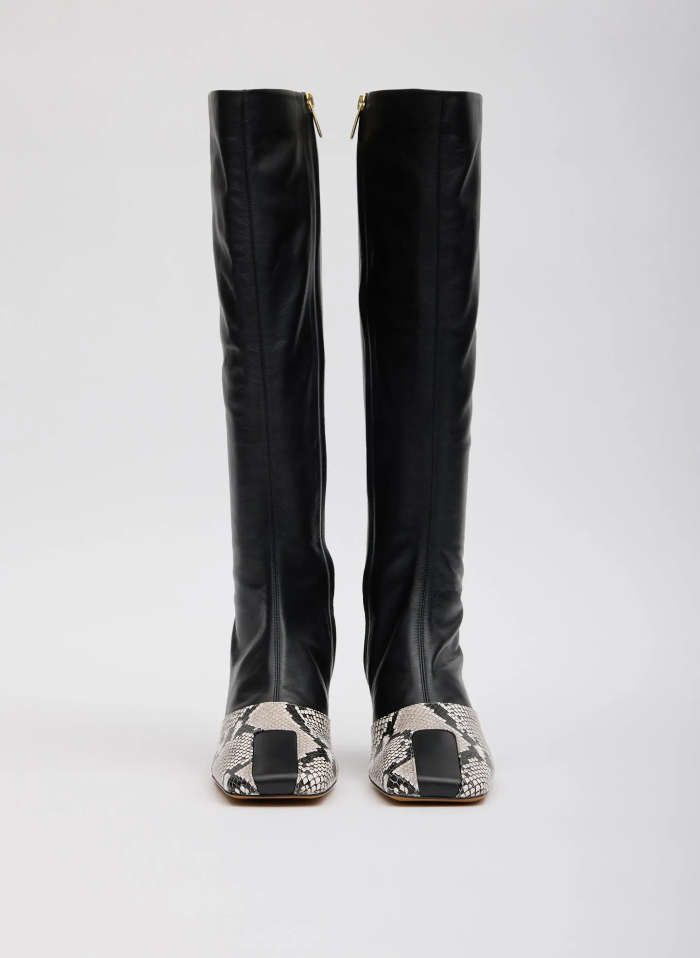 Brannon Snake Embossed Illusion Boot sold by Tibi product image thumbnail 3