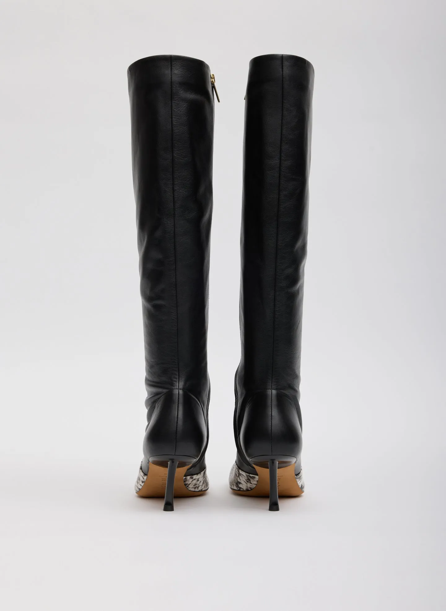 Brannon Snake Embossed Illusion Boot sold by Tibi product image thumbnail 5