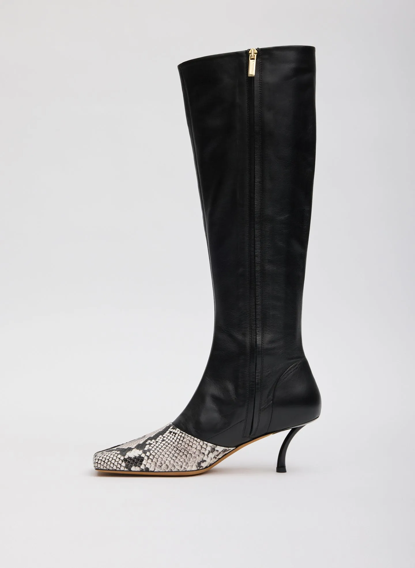 Brannon Snake Embossed Illusion Boot sold by Tibi product image thumbnail 4