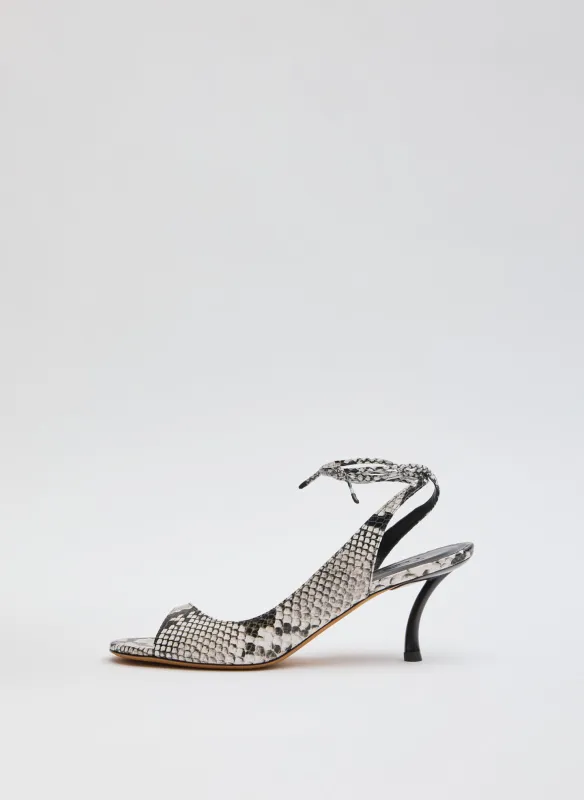 Harrington Snake Embossed Heel made by Tibi