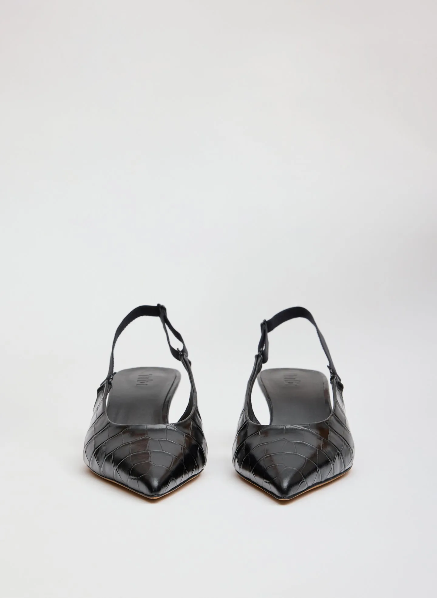 Gilbert Crocodile Embossed Heel sold by Tibi product image thumbnail 2