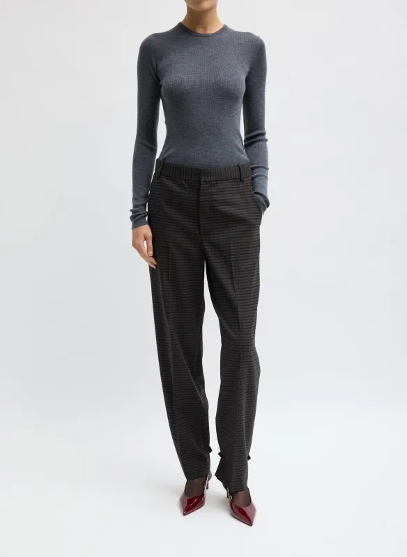 Cedric Suiting Straight Leg Trouser made by Tibi