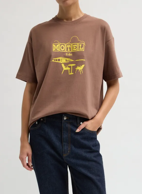 Tibi Creative Lab Motel T-Shirt made by Tibi