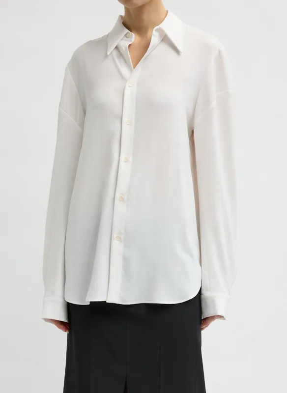Soft Drape Hinged Shirt made by Tibi