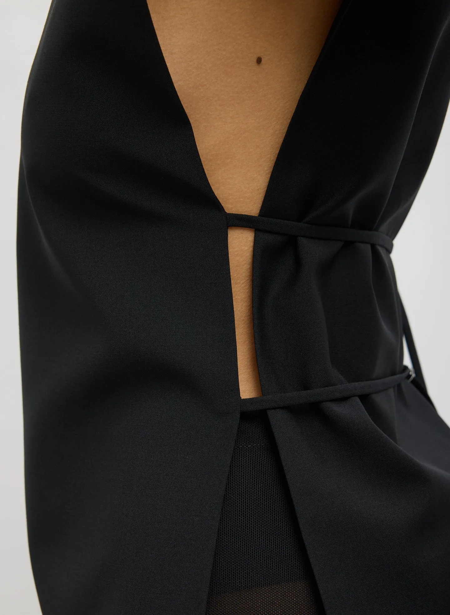 Recycled Tropical Wool Bib Top sold by Tibi product image thumbnail 5