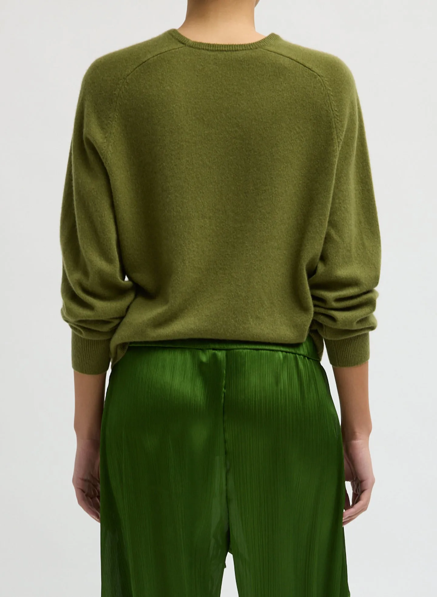 Feather Weight Cashmere Crewneck Sweater sold by Tibi product image thumbnail 3