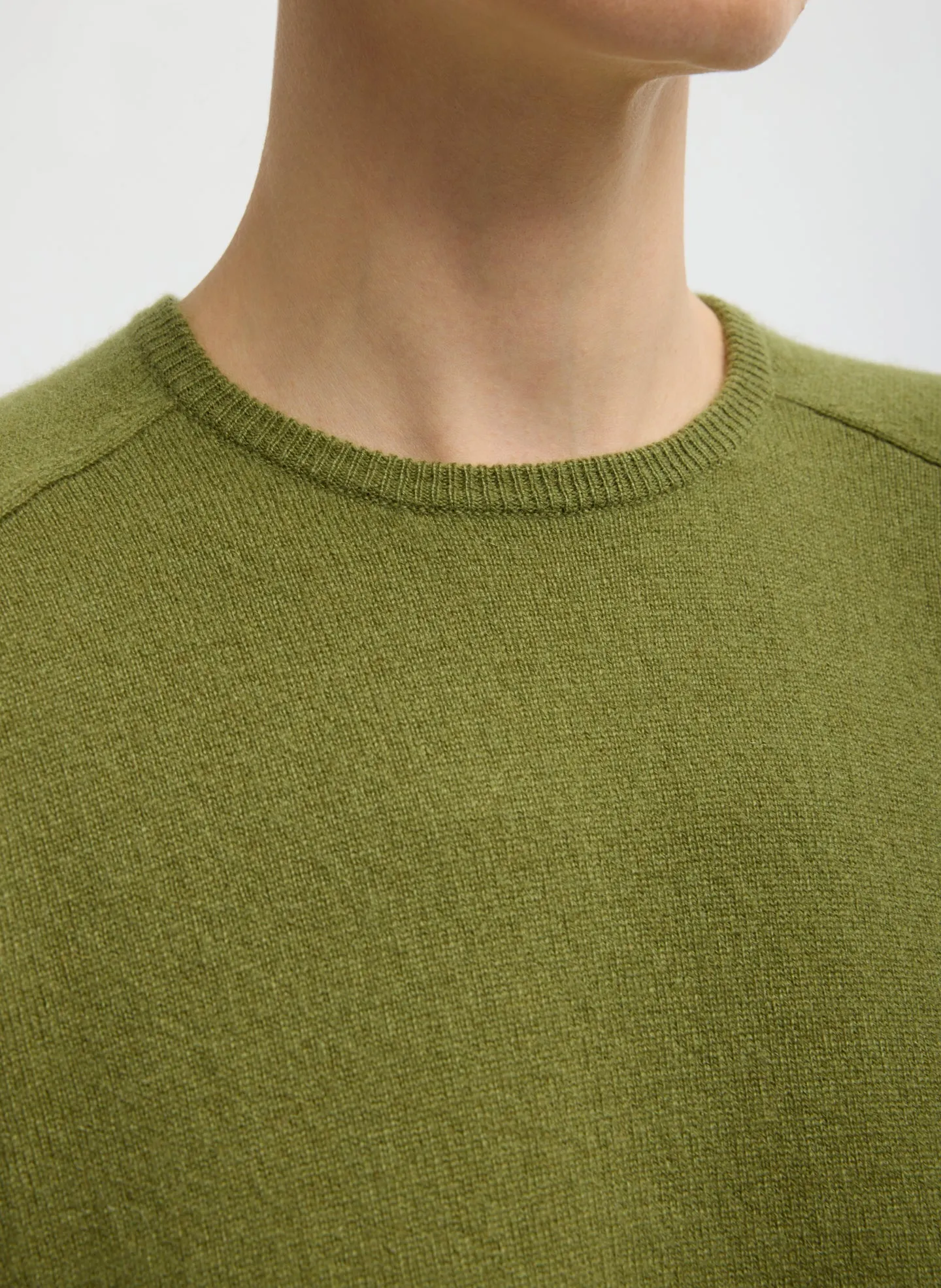 Feather Weight Cashmere Crewneck Sweater sold by Tibi product image thumbnail 5