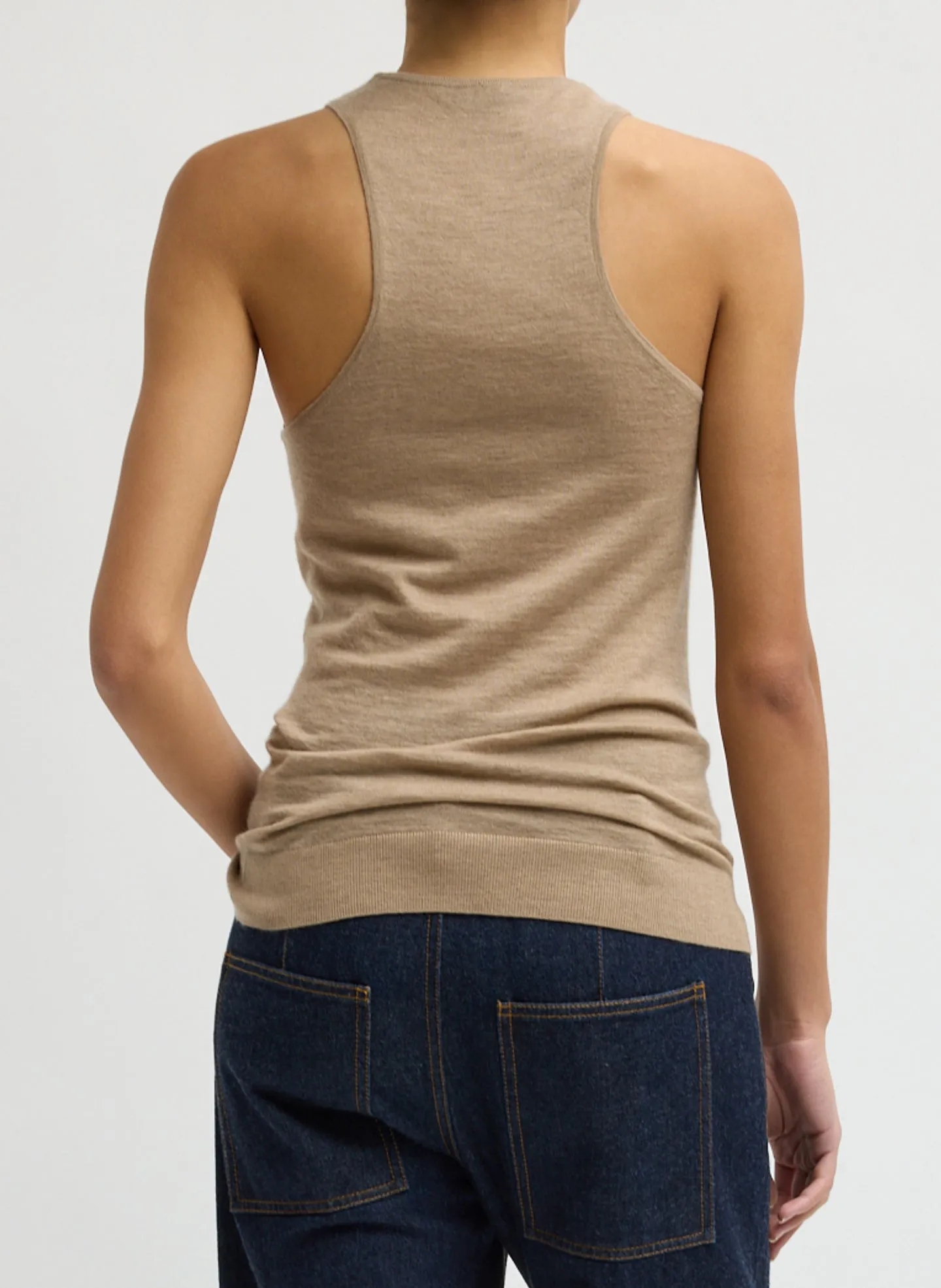 Tissue Cashmere Tank sold by Tibi product image thumbnail 3