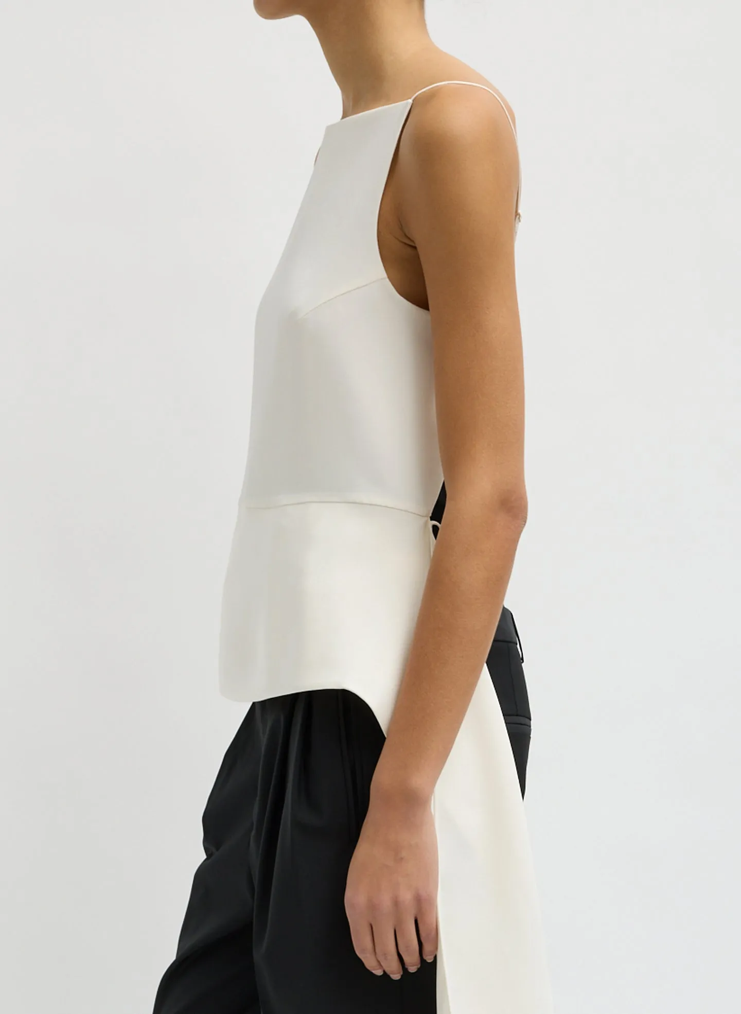 4-Ply Silk Side Drape Cami sold by Tibi product image thumbnail 4