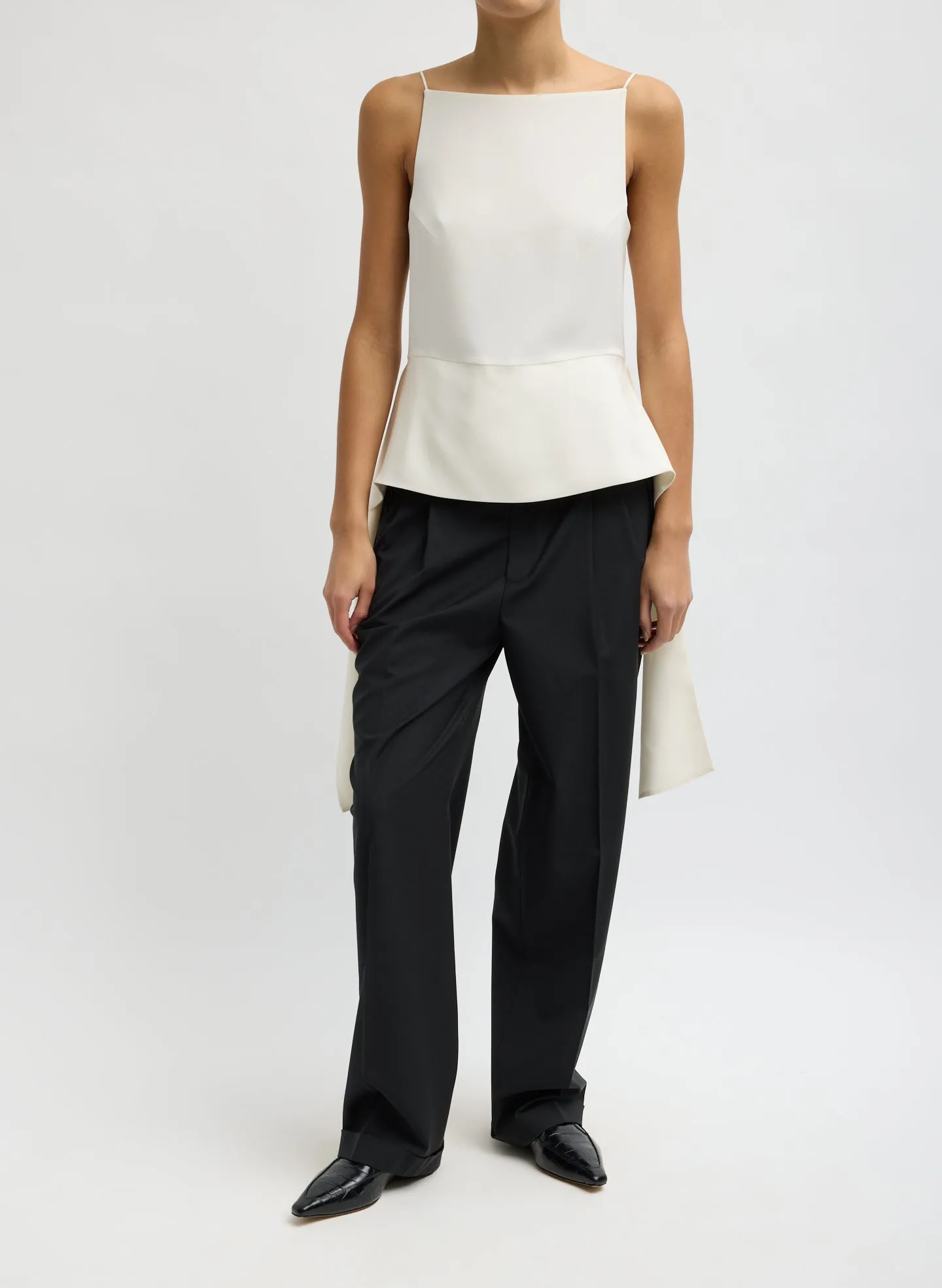 4-Ply Silk Side Drape Cami sold by Tibi product image thumbnail 2