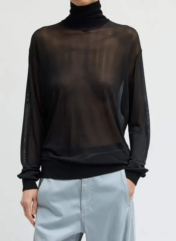 Slinky Viscose Perfect Men's Turtleneck made by Tibi