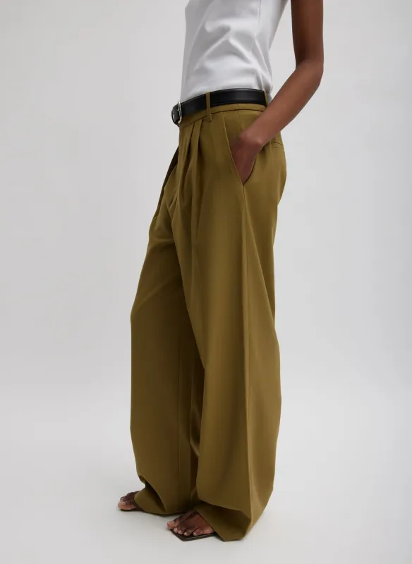 Tropical Wool Stella Pant made by Tibi