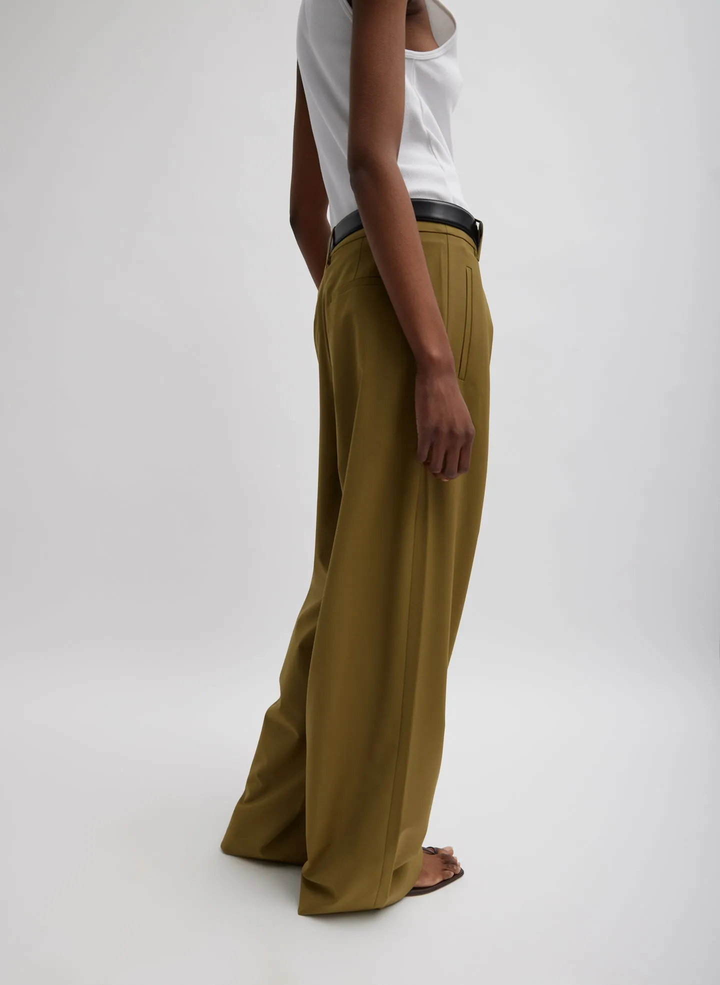 Tropical Wool Stella Pant sold by Tibi product image thumbnail 4