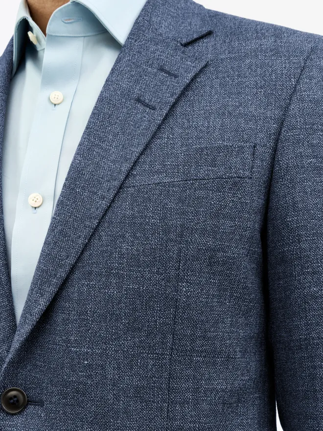 Justin HL Linen-Wool Jacket sold by Tiger of Sweden product image thumbnail 4