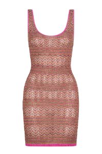 Valentina Julia Knit Mini Dress - Tropical Jewel sold by Tigerlily
