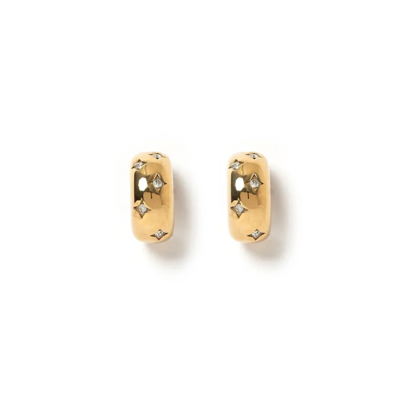 Arms Of Eve Juelz Earrings - Gold sold by Tigerlily
