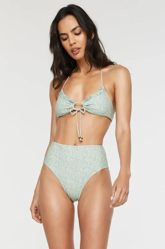 Emica Ava High Corset Bikini Bottom - Emica Ditsy sold by Tigerlily