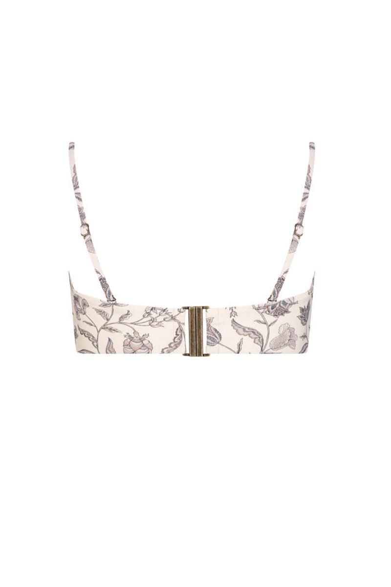 Amyris Devon Bandeau Bikini Top - Pearl Floral sold by Tigerlily product image thumbnail 3