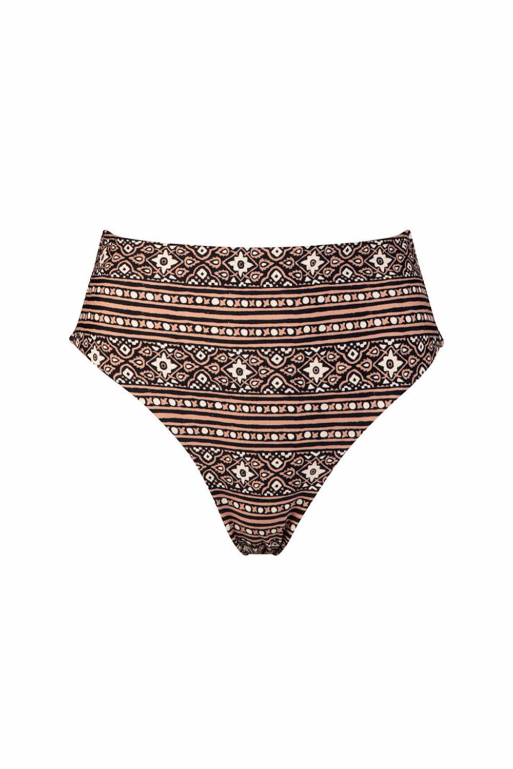 Imani Ava Corset Bikini Bottom - Tan sold by Tigerlily