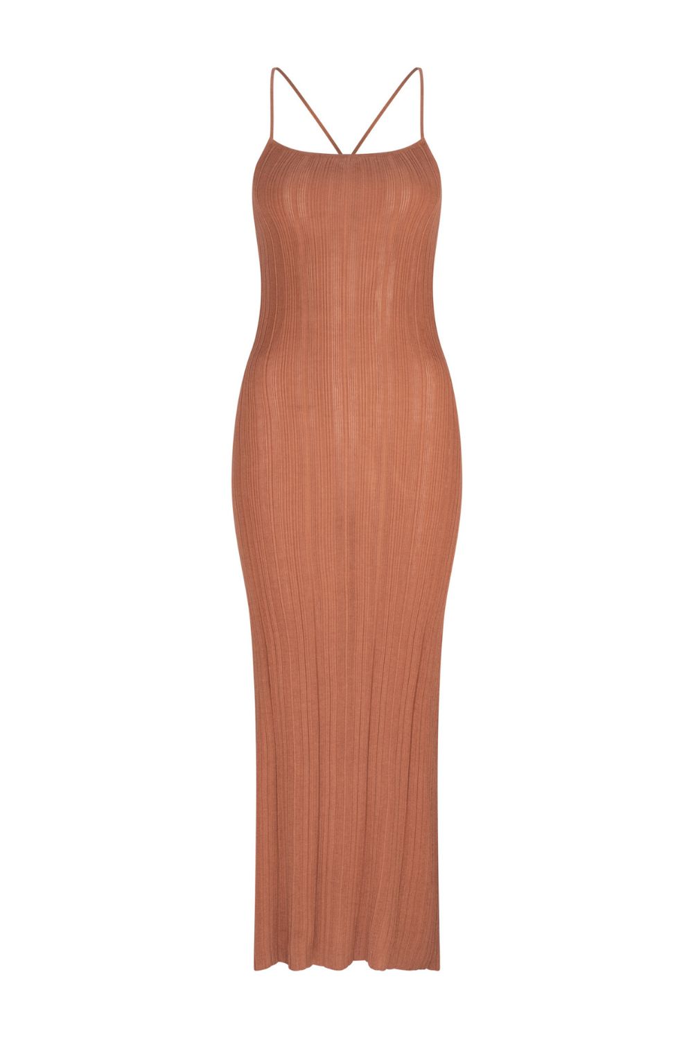 Calypso Blossom Midi Dress - Rust sold by Tigerlily