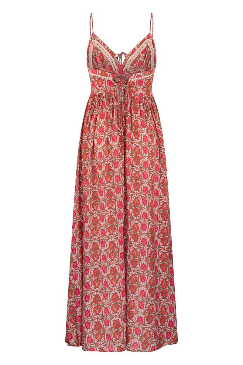 Eliza Teja Maxi Dress - Beige Ornate sold by Tigerlily product image thumbnail 3