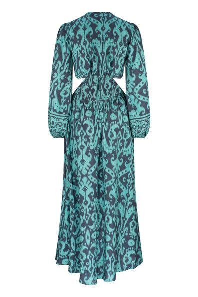 Kiriana Greta Maxi Dress - Juniper sold by Tigerlily product image thumbnail 3