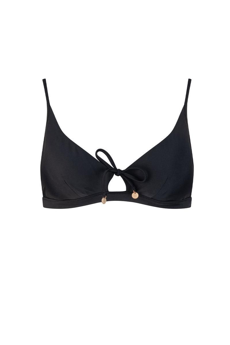 Tigerlily Elle Tie Back Bikini Top - Black sold by Tigerlily product image thumbnail 2