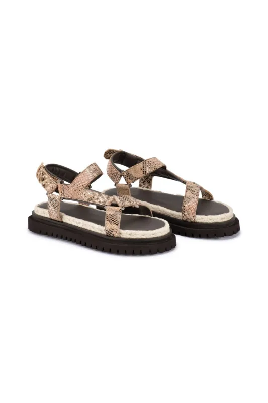 Zephyr Sandal - Rocky Road sold by Tigerlily