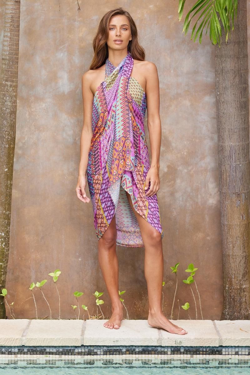 Utopia Sarong - Utopia Patchwork sold by Tigerlily product image thumbnail 7