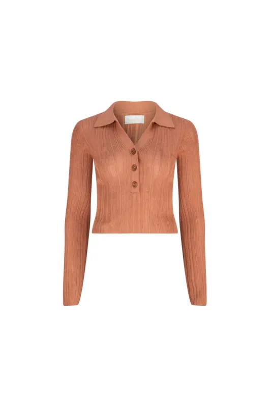 Calypso Grace Top - Rust sold by Tigerlily