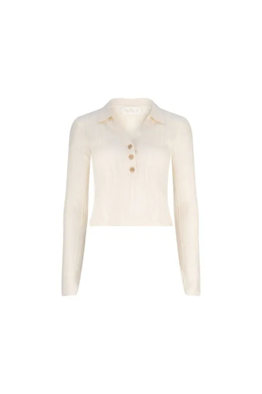 Calypso Grace Top - Ecru sold by Tigerlily