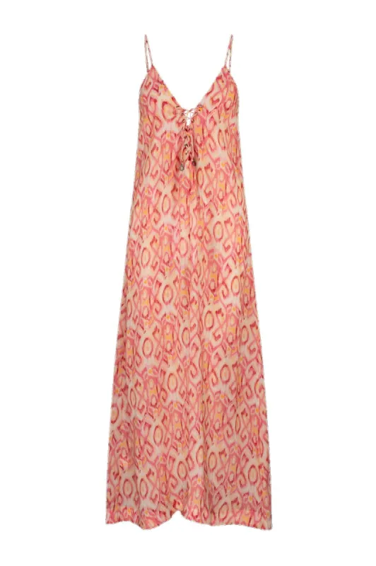 Cleo Mara Maxi Dress - Desert Rust made by Cleo