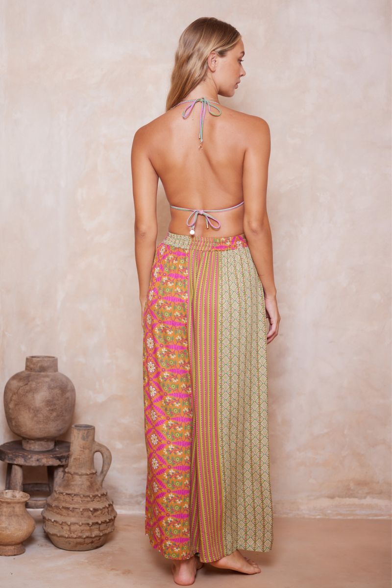 Alora Shani Wide Leg Pant - Alora Pink Stripe sold by Tigerlily product image thumbnail 4