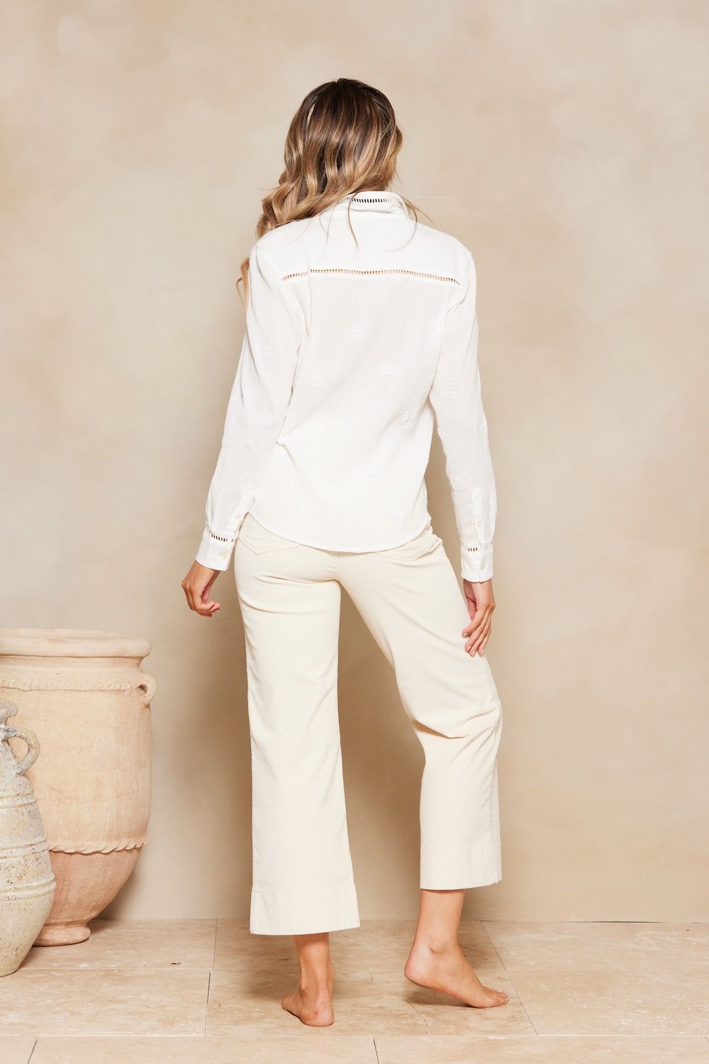 Bronte Thelma Shirt - Ecru sold by Tigerlily product image thumbnail 5