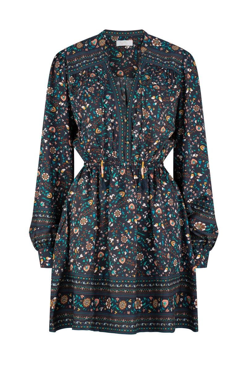 Esmerelda Nima Mini Dress - Dusk Floral sold by Tigerlily