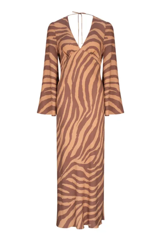 Zoya Ezra Maxi Gown - Latte made by Zoya