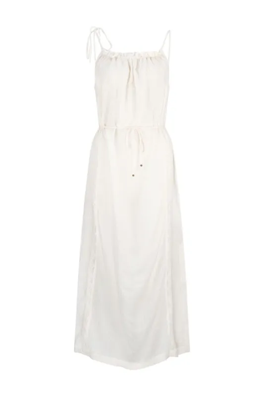 Hydra Wren Dress - Antique White sold by Tigerlily