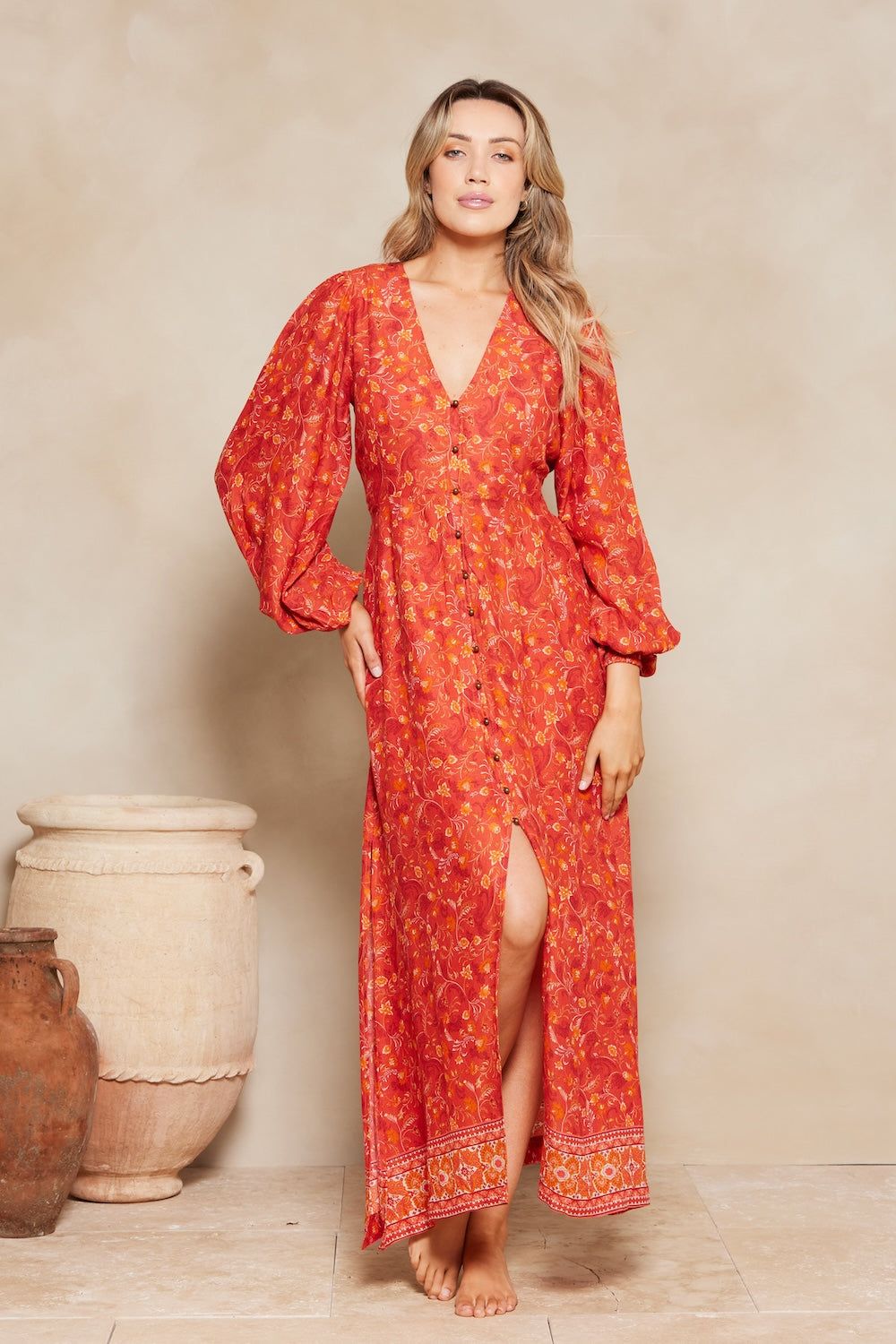 Edwina Birdie Maxi Dress - Sienna sold by Tigerlily product image thumbnail 5